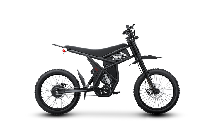 GT73 Dual-Battery Off-Road All-Terrain Electric Dirt Bike with Pedals