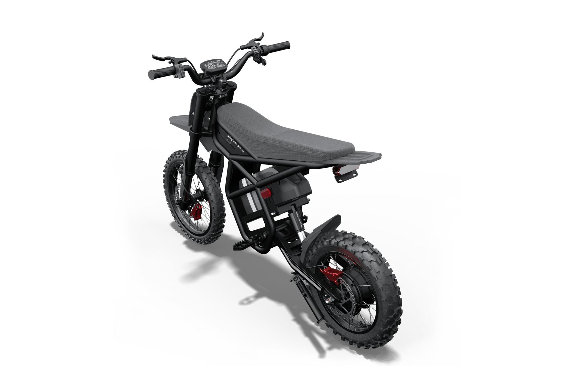 GT54 Pro Electric Mini Motorbike black kids and adults off-road bike side view