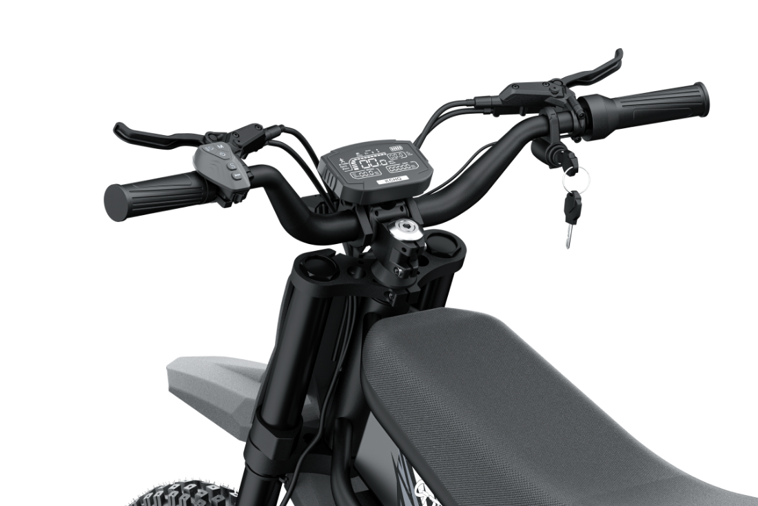 GT73 dual-battery electric motorbike platform reference product view