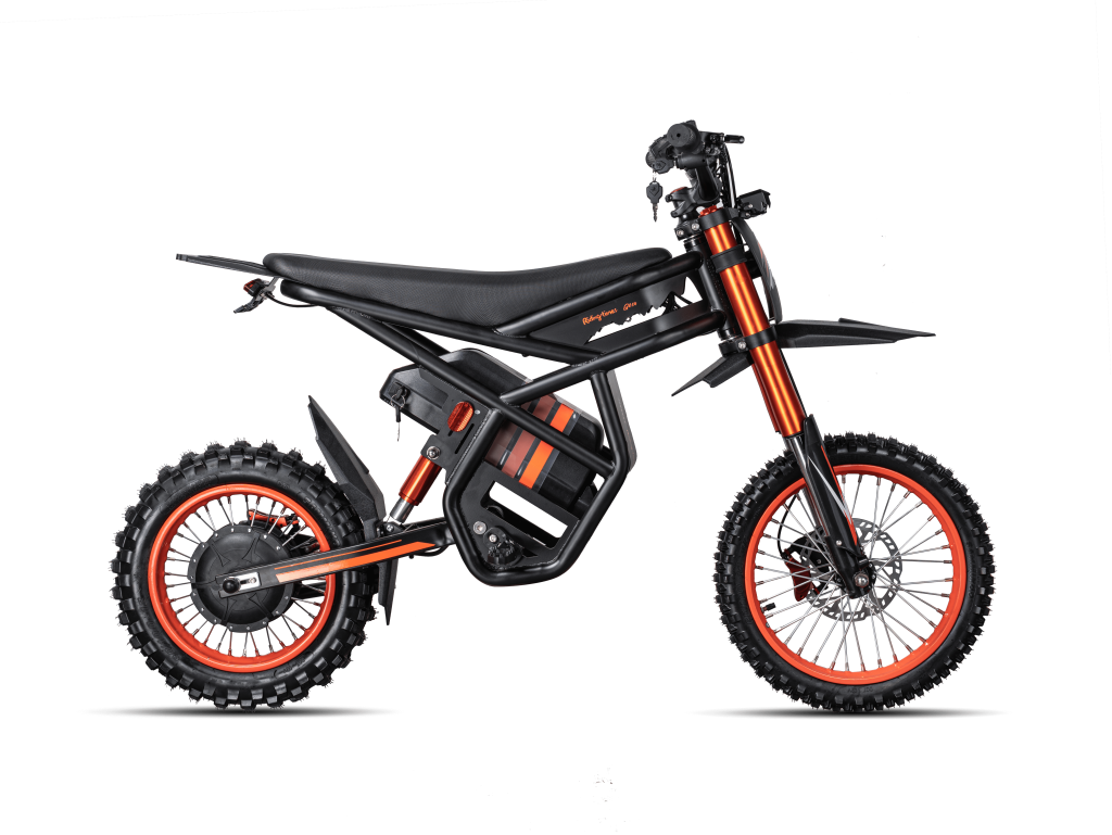GT54 electric mini motorbike for kids and adults with 2000W high-performance motor and off-road tires