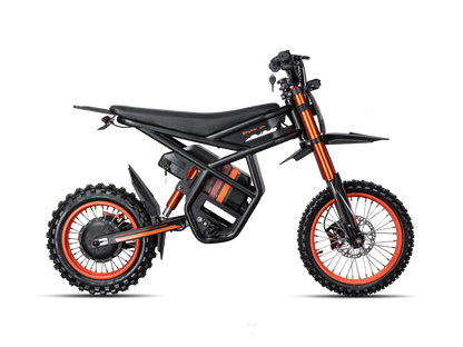 GT54 electric mini motorbike for kids and adults with 2000W high-performance motor and off-road tires