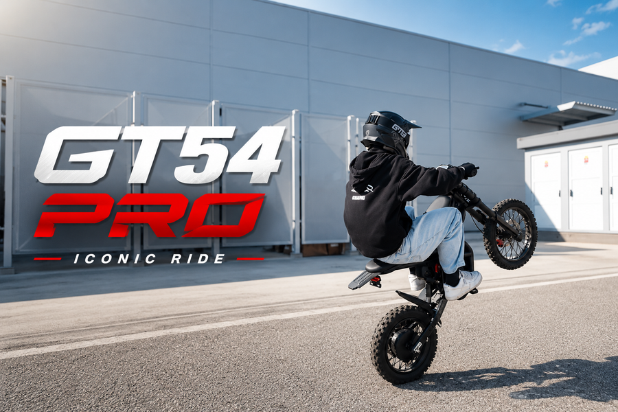 Ce style mini-moto... 😍 Le GT54 Pro fait tourner les têtes à chaque coin de rue.